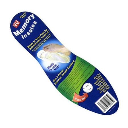 Makeover Makeup Memory Foam Insoles White MA123200